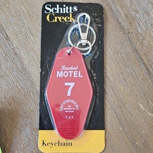 Rosebud Motel Keychain - Red Schitt's Creek